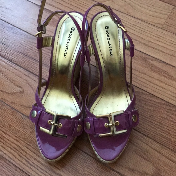 Platform wedge sandals - Picture 1 of 6